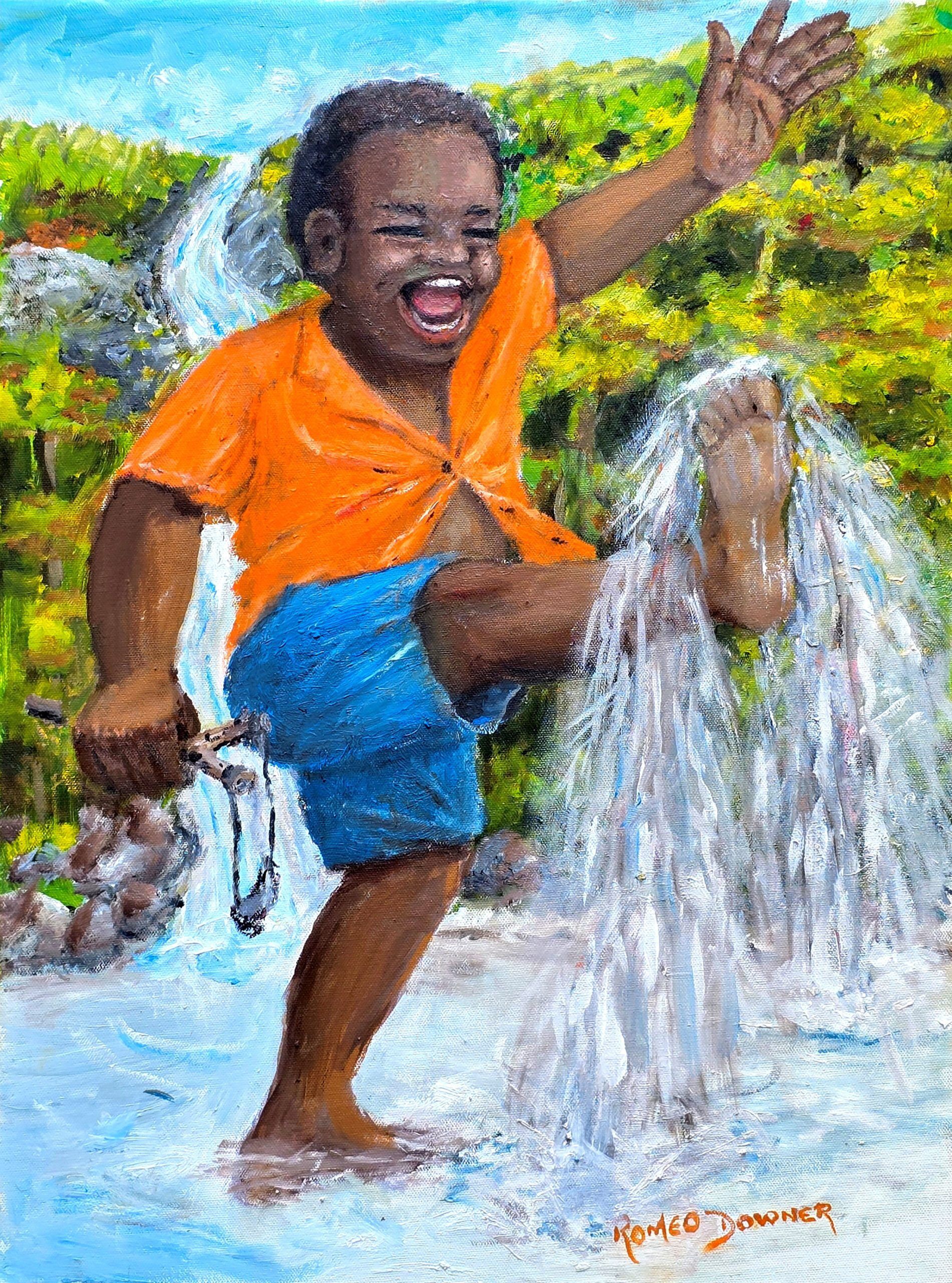 Creating a Waterfall with a Kick